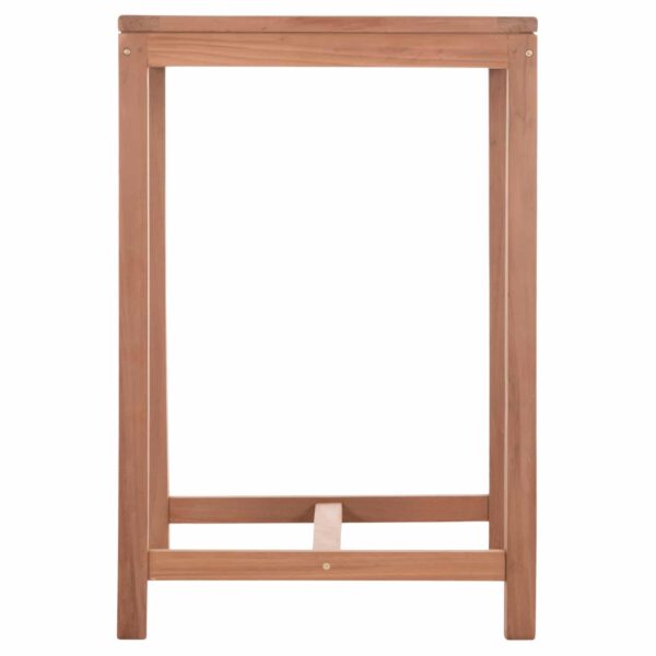 ΤΡΑΠΕΖΙ ΜΠΑΡ ΤΕΤΡΑΓΩΝΟ PRESSCOT HM18113 ΞΥΛΟ TEAK ΣΕ ΦΥΣΙΚΟ 70x70x105Υεκ. - Image 6