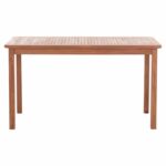 ΤΡΑΠΕΖΙ ΟΡΘΟΓΩΝΙΟ PRESSCOT HM18123 ΞΥΛΟ TEAK--ΦΥΣΙΚΟ 140x80x76Υεκ. - Image 3