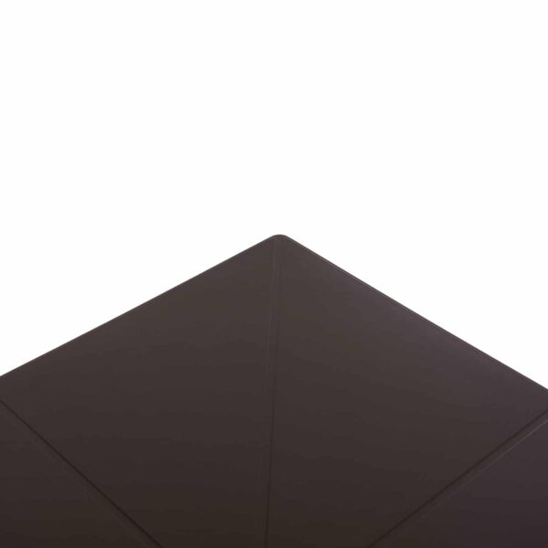 ΤΡΑΠΕΖΙ ΠΟΛΥΠΡΟΠΥΛΕΝΙΟΥ ΤΕΤΡΑΓΩΝΟ TERRIN HM6125.13 ΚΑΦΕ 60x60x75Υεκ. - Image 5