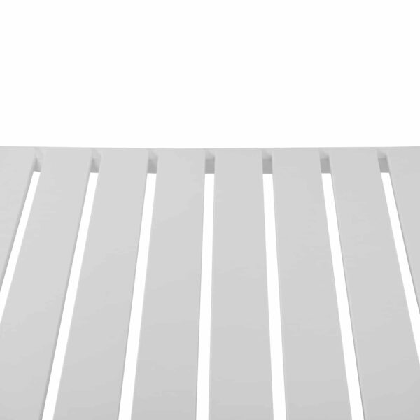 ΤΡΑΠΕΖΙ ΣΑΛΟΝΙΟΥ ΕΞΩΤΕΡΙΚΟΥ ΧΩΡΟΥ ΧΑΜΗΛΟ KORVER HM6334.01 ΠΟΛΥΠΡΟΠΥΛΕΝΙΟ ΛΕΥΚΟ 100x60x46Υεκ - Image 5