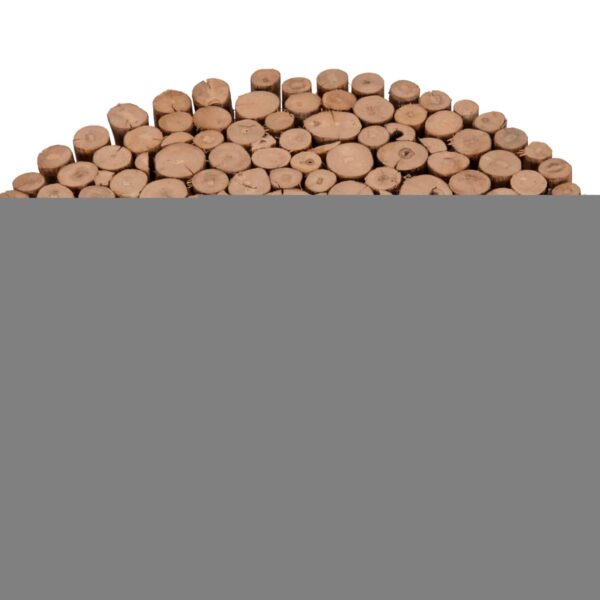 ΤΡΑΠΕΖΙ ΣΑΛΟΝΙΟΥ ΣΤΡΟΓΓΥΛΟ DRIFTER HM4443 DRIFTWOOD ΣΕ ΦΥΣΙΚΟ ΧΡΩΜΑ Φ36x40Υεκ - Image 4