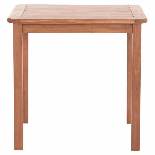 ΤΡΑΠΕΖΙ ΤΕΤΡΑΓΩΝΟ PRESSCOT HM18122 ΞΥΛΟ TEAK--ΦΥΣΙΚΟ 80x80x76Υεκ. - Image 3