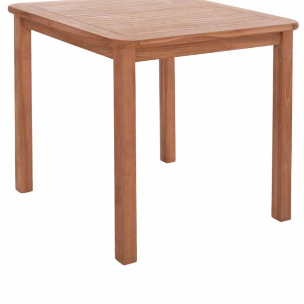 ΤΡΑΠΕΖΙ ΤΕΤΡΑΓΩΝΟ PRESSCOT HM18122 ΞΥΛΟ TEAK--ΦΥΣΙΚΟ 80x80x76Υεκ. - Image 5