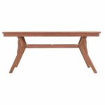 ΤΡΑΠΕΖΙ ΤΡΑΠΕΖΑΡΙΑΣ WONDER HM18116 ΞΥΛΟ TEAK--ΦΥΣΙΚΟ 180x91x75Υεκ. - Image 3