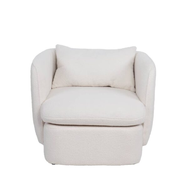 CUBIUS ΠΟΛΥΘΡΟΝΑ ΛΕΥΚΟ 76x70x77 01-3055 - Image 3