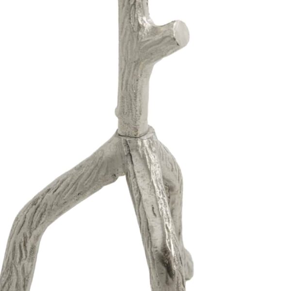 BIZARRE SIDE TABLE ΑΣΗΜΙ 45x45x64 04-0542 - Image 3