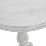 ELA SIDE TABLE ΑΣΗΜΙ 36x36x61 04-0545 - Image 2