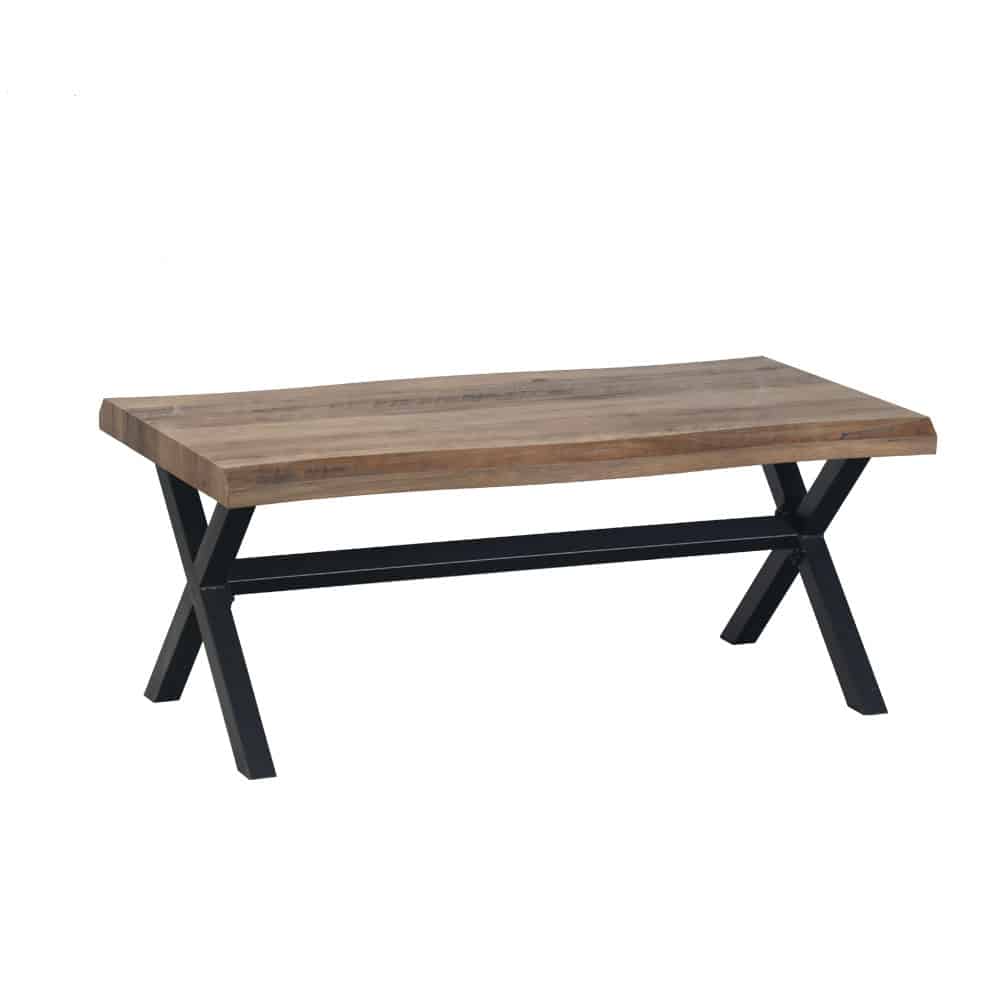 04-0564-RR8wh-first-_1 BRICK COFFEE TABLE ΚΑΡΥΔΙ ΜΑΥΡΟ 110x60x45 04-0564 - Image 1