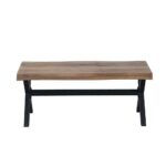 BRICK COFFEE TABLE ΚΑΡΥΔΙ ΜΑΥΡΟ 110x60x45 04-0564 - Image 2