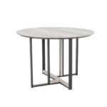 COMBO COFFEE TABLE SONOMA DECAPE ΜΑΥΡΟ 60x60x40 04-0570