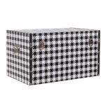 FERRE ΜΠΑΟΥΛΑ SET 4ΤΕΜ ΜΑΥΡΟ ΛΕΥΚΟ 64x40x40 04-0591 - Image 4