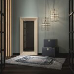 JAPANESE ΜΠΑΟΥΛΑ SET 2ΤΕΜ ΜΑΥΡΟ ΧΡΥΣΟ 60x40x42 04-0632 - Image 2