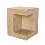 PYRAMIS SIDE TABLE BEIGE 38.5x38.5x46 04-1089