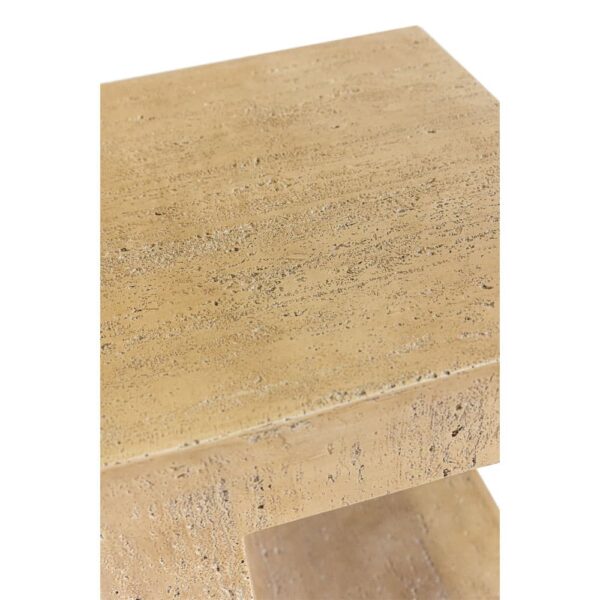 PYRAMIS SIDE TABLE BEIGE 38.5x38.5x46 04-1089 - Image 4