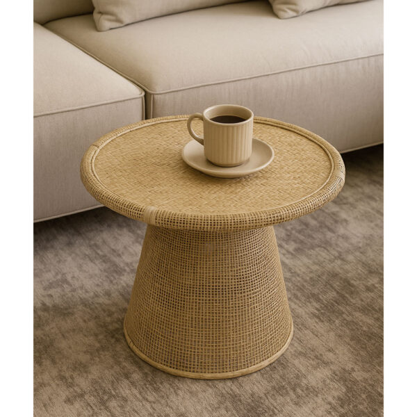 KAMIRA SIDE TABLE ΦΥΣΙΚΟ 59x59x49.5 04-1170 - Image 2