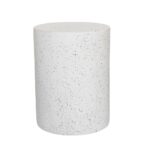 WHEEL SIDE SIDE TABLE TERRAZZO 35x35x47 04-1208