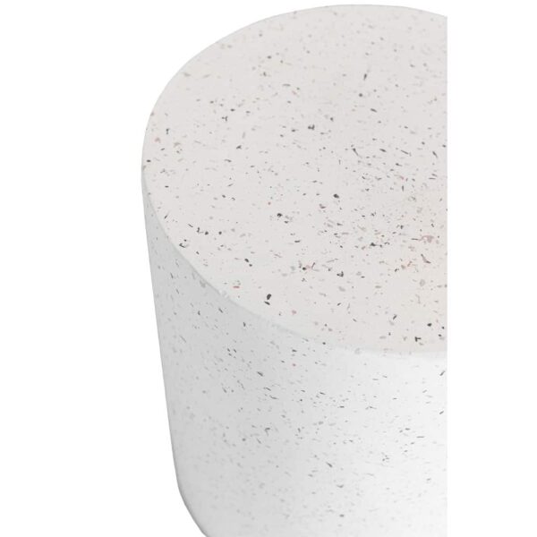 WHEEL SIDE SIDE TABLE TERRAZZO 35x35x47 04-1208 - Image 2