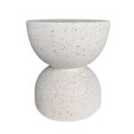 PIONI 1 SIDE TABLE TERRAZZO 40x40x46 04-1209