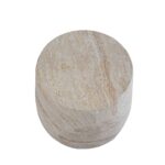 LITHOS SIDE TABLE BEIGE 49x49x41.5 04-1220 - Image 2