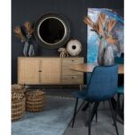 AMMOS ΜΠΟΥΦΕΣ 3ΣΥΡΤΑΡΙΑ ΦΥΣΙΚΟ ΜΕ RATTAN 150x39x79 05-0469 - Image 3