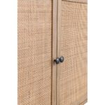 AMMOS ΜΠΟΥΦΕΣ 3ΣΥΡΤΑΡΙΑ ΦΥΣΙΚΟ ΜΕ RATTAN 150x39x79 05-0469 - Image 5