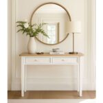 KIMOLOS ΚΟΝΣΟΛΑ 2ΣΥΡΤΑΡΙΑ ΛΕΥΚΟ ΦΥΣΙΚΟ 102x40x78 05-0618 - Image 2