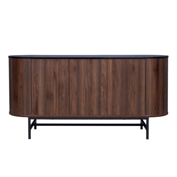 OVAL ΜΠΟΥΦΕΣ 3ΠΟΡΤΕΣ ΚΑΡΥΔΙ 150x45x74 05-0665 - Image 2