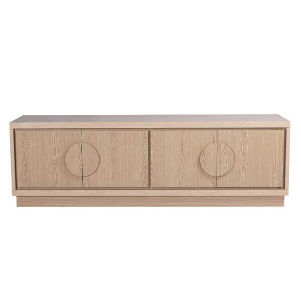 AXIS TV STAND 4ΠΟΡΤΕΣ ΦΥΣΙΚΟ 160x40x50 05-0735 - Image 2