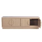 AXIS TV STAND 4ΠΟΡΤΕΣ ΦΥΣΙΚΟ 160x40x50 05-0735 - Image 3