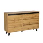 ARABICA ΜΠΟΥΦΕΣ SONOMA ΜΑΥΡΟ 138x38x83 05-0745