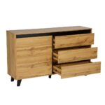 ARABICA ΜΠΟΥΦΕΣ SONOMA ΜΑΥΡΟ 138x38x83 05-0745 - Image 3