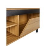 ARABICA TV STAND SONOMA ΜΑΥΡΟ 170x38x49 05-0746 - Image 4