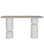 UP : DOWN ΚΟΝΣΟΛΑ ΛΕΥΚΟ ΦΥΣΙΚΟ 150x45x77 05-0788 - Image 3