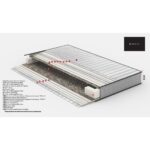 MON AMI ΣΤΡΩΜΑ 160x200cm ΓΚΡΙ 200x160x28 09-0945 - Image 3