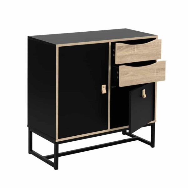 EDGE ΚΟΜΟΤΑ ΜΑΥΡΟ SONOMA 80x35x80 09-1108 - Image 3