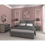 IMAGE ΚΟΜΟΔΙΝΟ 2ΣΥΡΤΑΡΙΑ SONOMA ΣΚΟΥΡΟ ΠΕΤΡΑ 50x36x55 09-1192 - Image 2