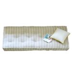 MAROCAIN ΣΤΡΩΜΑ BEIGE ΛΕΥΚΟ 90x200x20 09-1284