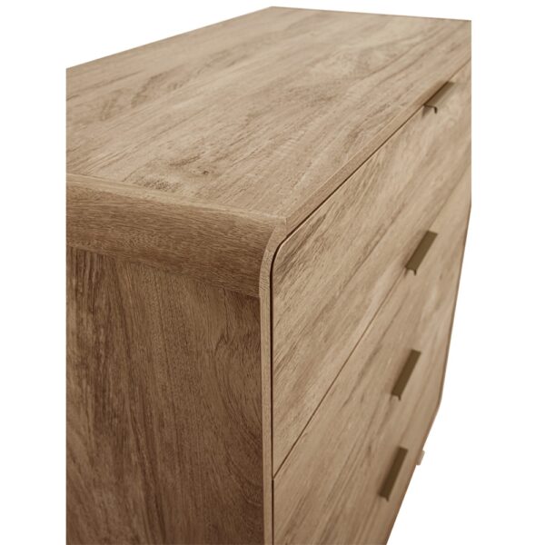 OVAL ΣΥΡΤΑΡΙΕΡΑ 4ΣΥΡΤΑΡΙΑ ΦΥΣΙΚΟ 95.3x45x103.3 09-1297 - Image 5