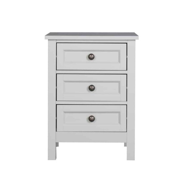 FRENCH ΚΟΜΟΔΙΝΟ 3ΣΥΡΤΑΡΙΑ ΓΚΡΙ ΑΝΟΙΧΤΟ 46x39.5x61.5 09-1446 - Image 5