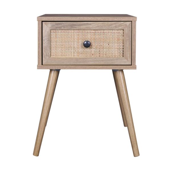 AMMOS ΚΟΜΟΔΙΝΟ 1ΣΥΡΤΑΡΙ ΦΥΣΙΚΟ ΜΕ RATTAN 40x35x61 09-1452 - Image 2