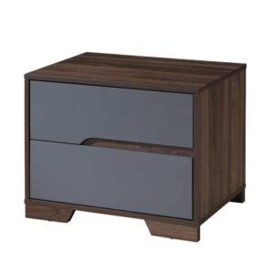 GROOVES ΚΟΜΟΔΙΝΟ 2ΣΥΡΤΑΡΙΑ ΚΑΡΥΔΙ ΓΚΡΙ 60x45x47 09-2045