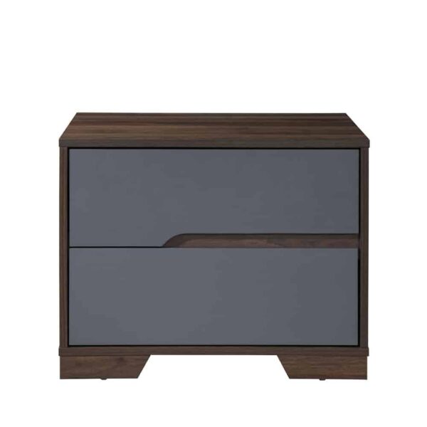 GROOVES ΚΟΜΟΔΙΝΟ 2ΣΥΡΤΑΡΙΑ ΚΑΡΥΔΙ ΓΚΡΙ 60x45x47 09-2045 - Image 2