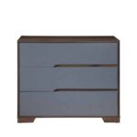 GROOVES ΣΥΡΤΑΡΙΕΡΑ 3ΣΥΡΤΑΡΙΑ ΚΑΡΥΔΙ ΓΚΡΙ 100x45x80 09-2046 - Image 2