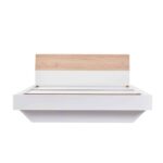 LUCIDO ΚΡΕΒΑΤΟΚΑΜΑΡΑ SET 3+1 ΛΕΥΚΟ OAK ΦΥΣΙΚΟ 09-2151 - Image 3