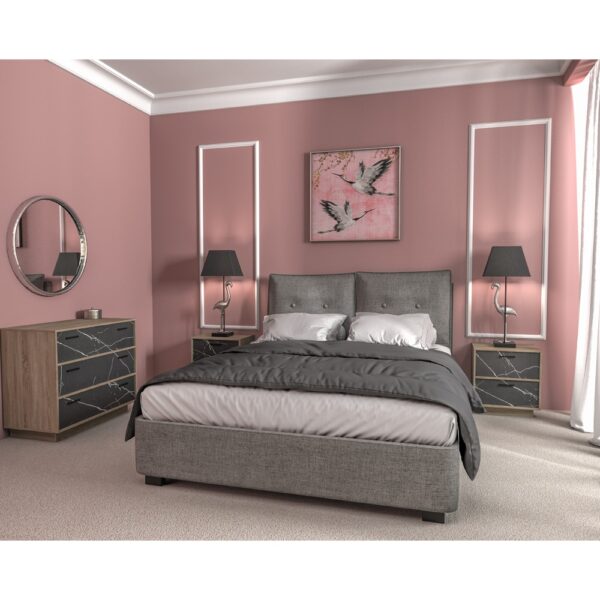 COIN ΚΑΘΡΕΠΤΗΣ ΤΟΙΧΟΥ ΑΣΗΜΙ ΜΑΤ 71.5x71.5x6 11-0346 - Image 2