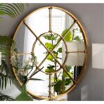 VAGO ΚΑΘΡΕΠΤΗΣ ΤΟΙΧΟΥ ΧΡΥΣΟ 90x90 11-0454 - Image 2