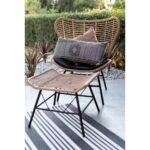 BUTTERFLY ΣΚΑΜΠΟ ΦΥΣΙΚΟ ΜΑΥΡΟ 58x59x47.5 22-0024 - Image 3