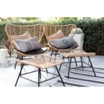 BUTTERFLY ΣΚΑΜΠΟ ΦΥΣΙΚΟ ΜΑΥΡΟ 58x59x47.5 22-0024 - Image 4