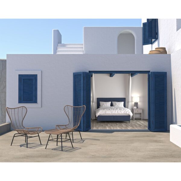 BUTTERFLY ΣΚΑΜΠΟ ΦΥΣΙΚΟ ΜΑΥΡΟ 58x59x47.5 22-0024 - Image 5