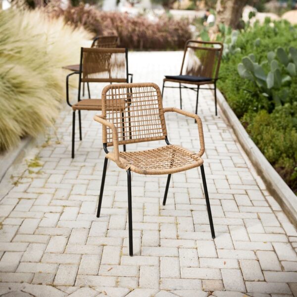 BOAVISTA ΚΑΡΕΚΛΑ ΦΥΣΙΚΟ ΣΚΟΥΡΟ 56x60x81 22-0083 - Image 3